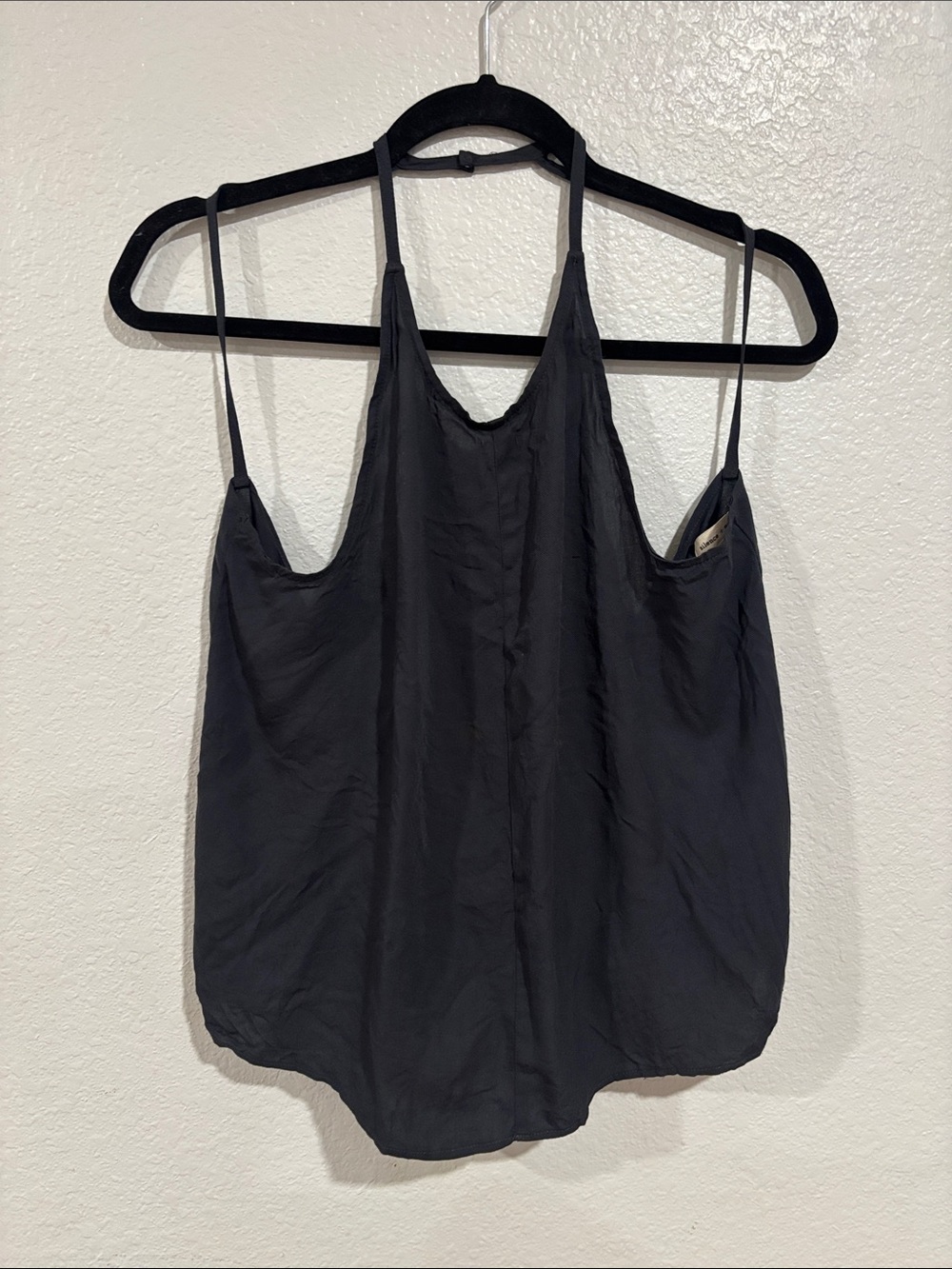 silence + noise Black Double-Strap Camisole